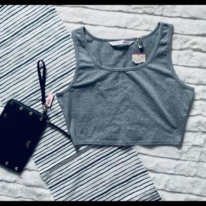 Victoria’s Secret Gray crop top ⭐️